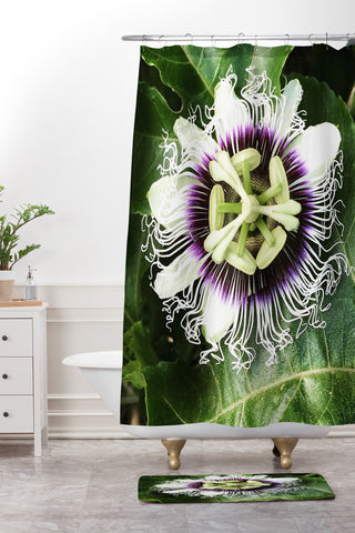 Deb Haugen Passion fruit Shower Curtain And Mat