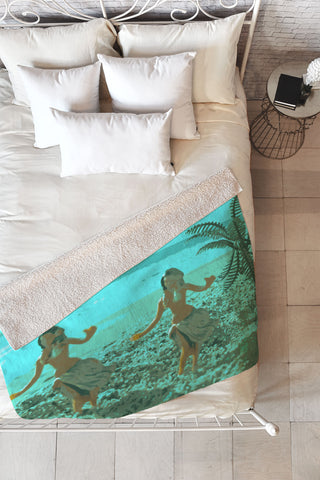 Deb Haugen Perfect Day Fleece Throw Blanket