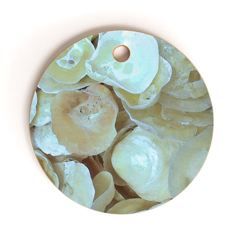 Deb Haugen Picking shells Cutting Board Round