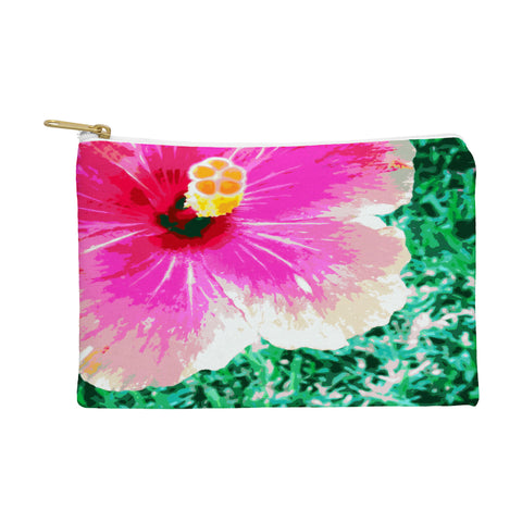 Deb Haugen Pink Hibiscus 2 Pouch