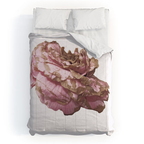 Deb Haugen pink love Comforter