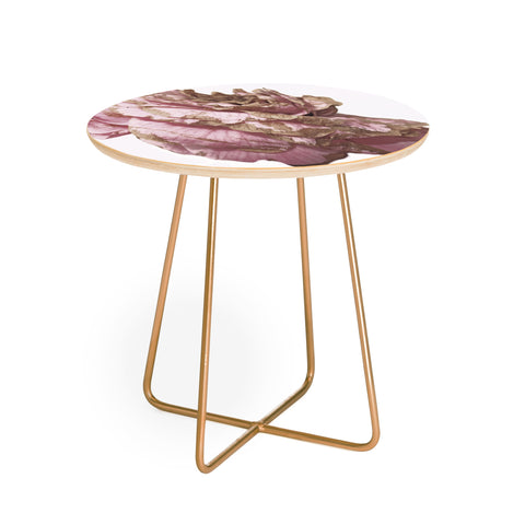 Deb Haugen pink love Round Side Table