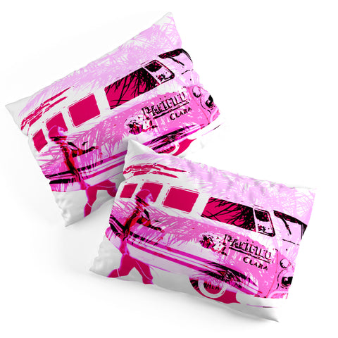 Deb Haugen Pink Surfergirl Pillow Shams