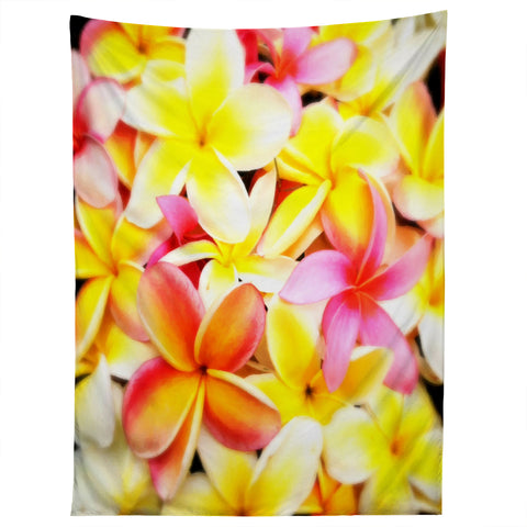 Deb Haugen Plumeria Dream Tapestry
