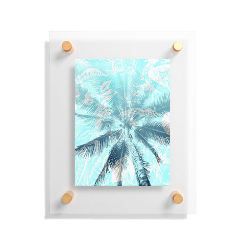 Deb Haugen Portlock Palm Floating Acrylic Print