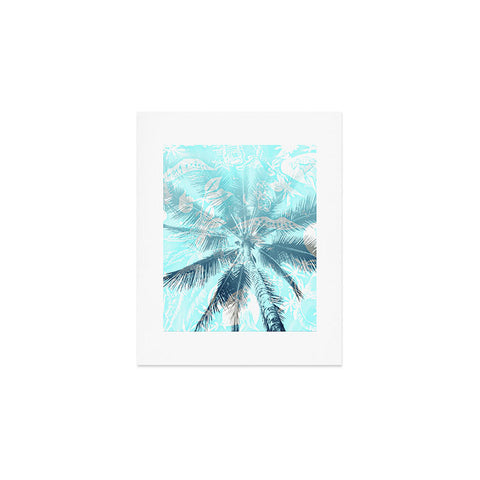 Deb Haugen Portlock Palm Art Print
