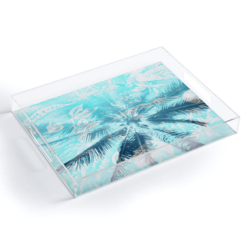 Deb Haugen Portlock Palm Acrylic Tray