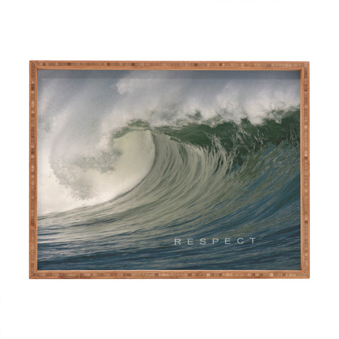 Deb Haugen respect Rectangular Tray