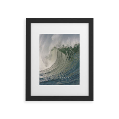 Deb Haugen respect Framed Art Print