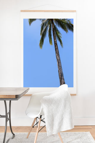 Deb Haugen simply a palm Art Print And Hanger