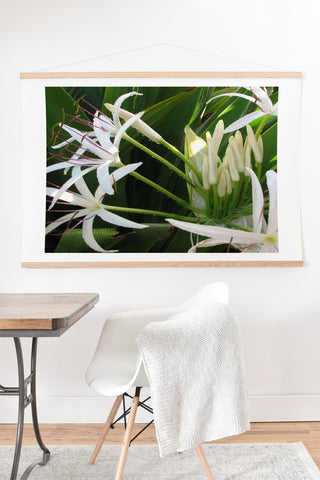 Deb Haugen spider lily Art Print And Hanger