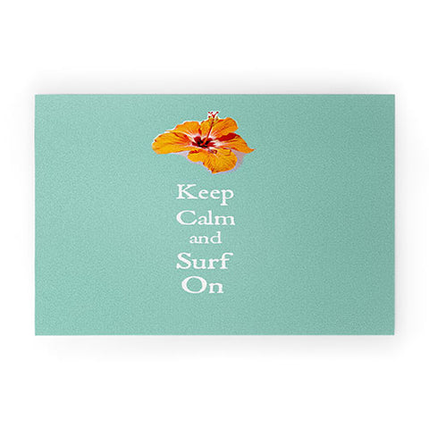 Deb Haugen Stay Calm Welcome Mat
