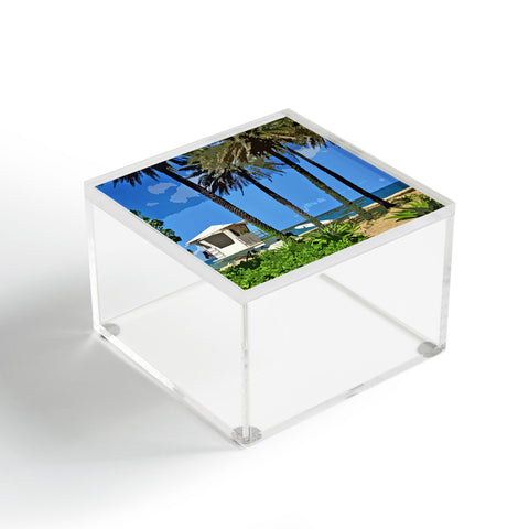 Deb Haugen Sunset Beach 3 Acrylic Box