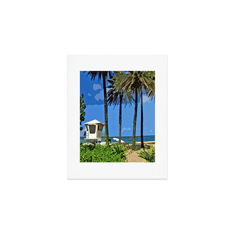 Deb Haugen Sunset Beach 3 Art Print