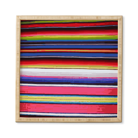 Deb Haugen Surf Serape Framed Wall Art