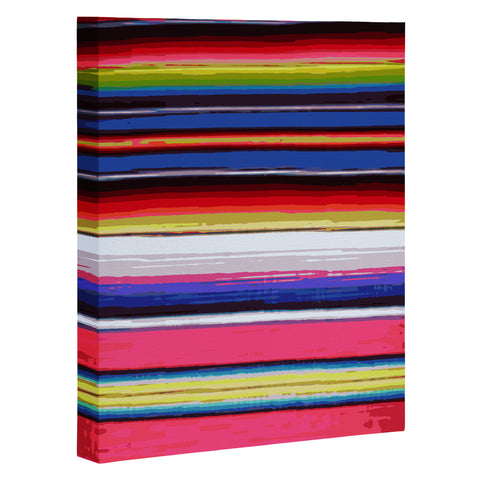 Deb Haugen Surf Serape Art Canvas