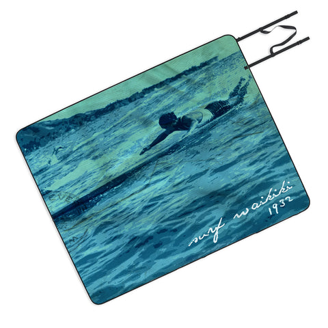 Deb Haugen Surf Waikiki Picnic Blanket