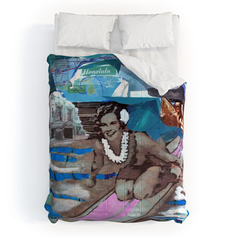 Deb Haugen Surfer Girls Comforter