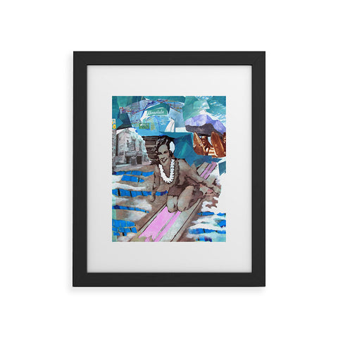 Deb Haugen Surfer Girls Framed Art Print