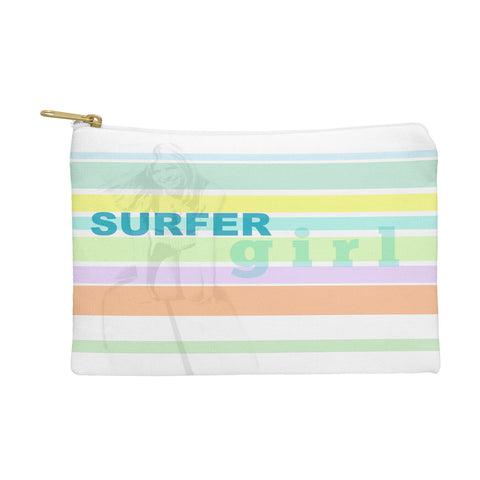Deb Haugen Surfergirl Stripe Pouch