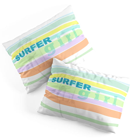 Deb Haugen Surfergirl Stripe Pillow Shams