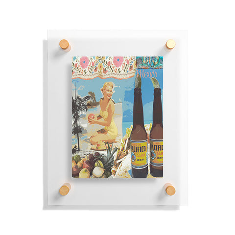 Deb Haugen Surfers Dream Floating Acrylic Print