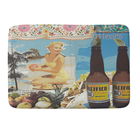 Deb Haugen Surfers Dream Memory Foam Bath Mat
