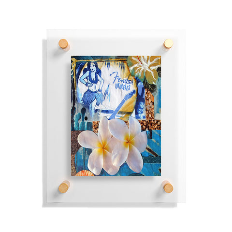 Deb Haugen Ukulele Mama Floating Acrylic Print