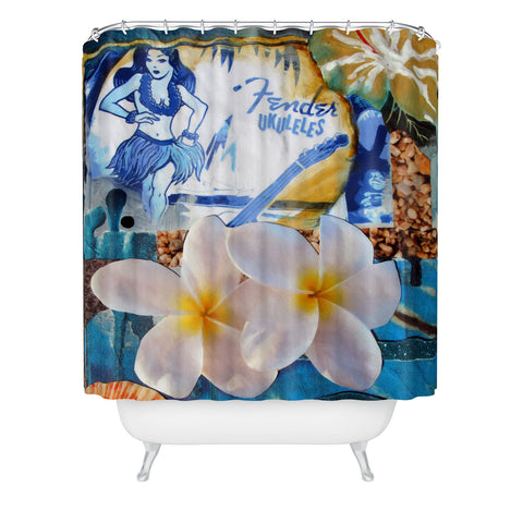 Deb Haugen Ukulele Mama Shower Curtain