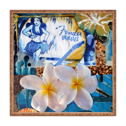 Deb Haugen Ukulele Mama Square Tray