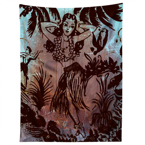 Deb Haugen Waialua Girl Tapestry