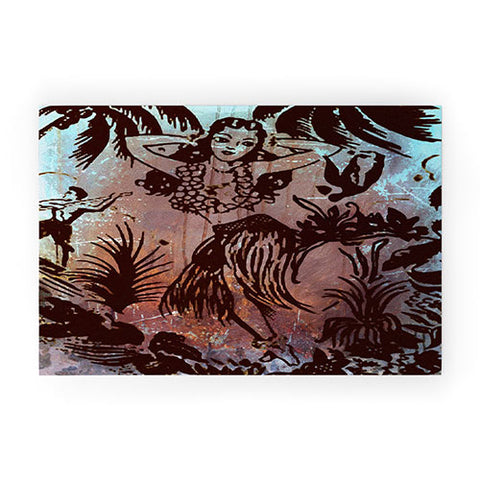 Deb Haugen Waialua Girl Welcome Mat
