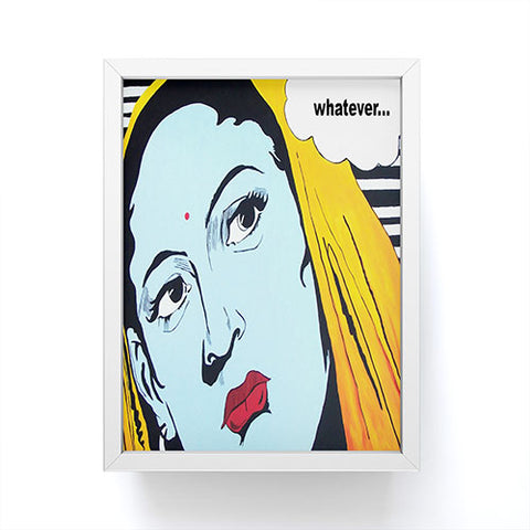 Deb Haugen Whatever Framed Mini Art Print