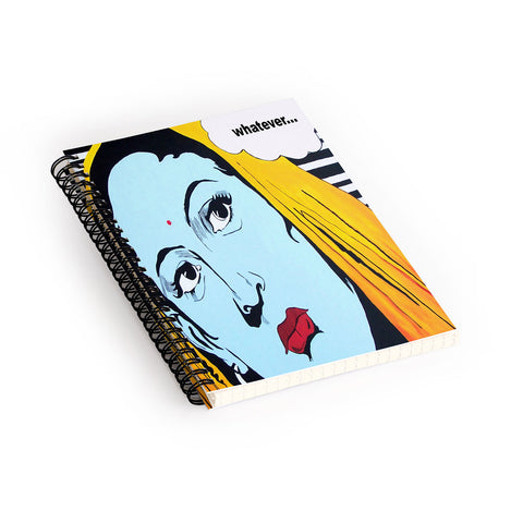 Deb Haugen Whatever Spiral Notebook