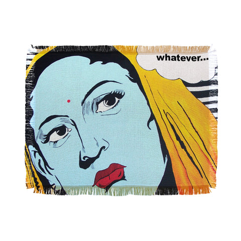 Deb Haugen Whatever Throw Blanket