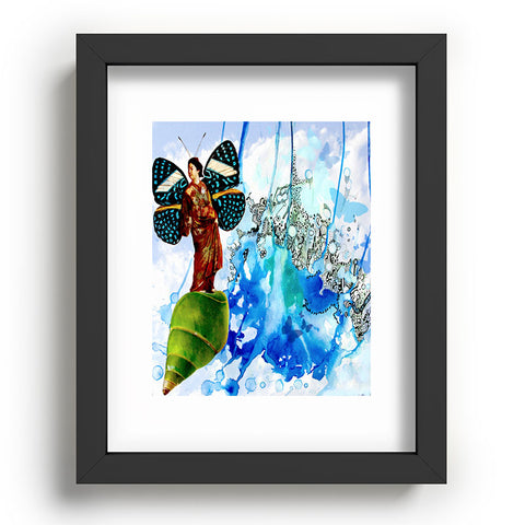 Deb Haugen Wings 3 Recessed Framing Rectangle