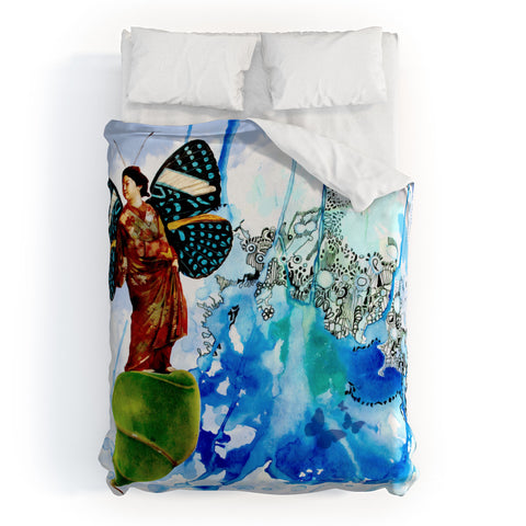 Deb Haugen Wings 3 Duvet Cover