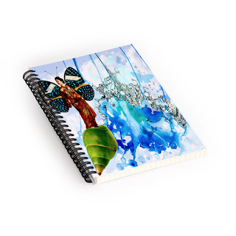 Deb Haugen Wings 3 Spiral Notebook