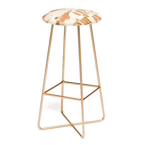 deificus Art PORTLAND OREGON CITY MAP Bar Stool