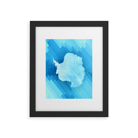 Deniz Ercelebi Antarctica 2 Framed Art Print