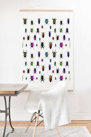 Deniz Ercelebi Beetles Art Print And Hanger