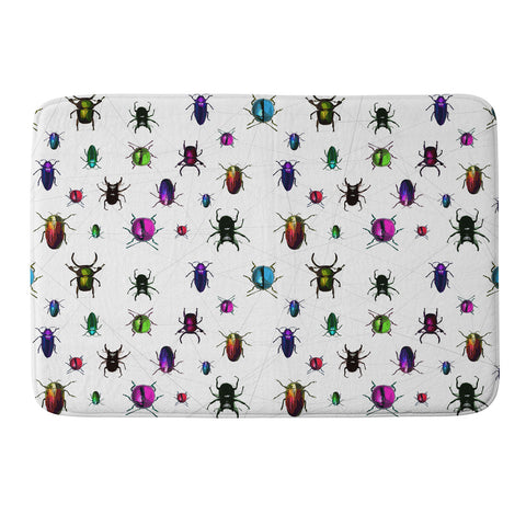 Deniz Ercelebi Beetles Memory Foam Bath Mat