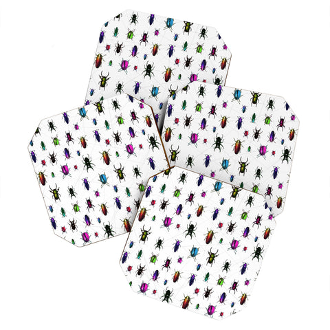 Deniz Ercelebi Beetles Coaster Set