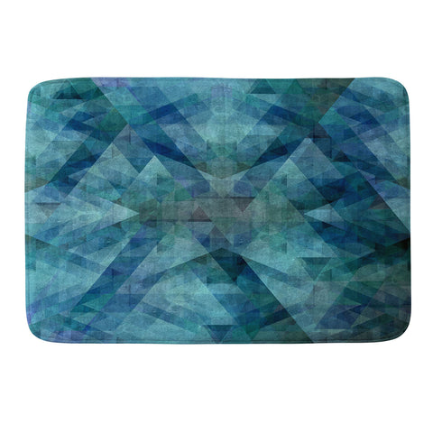 Deniz Ercelebi Blue 2 Memory Foam Bath Mat