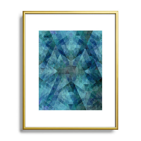 Deniz Ercelebi Blue 2 Metal Framed Art Print