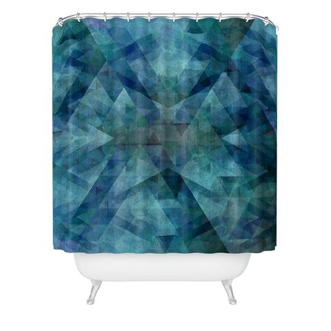 Deniz Ercelebi Blue 2 Shower Curtain