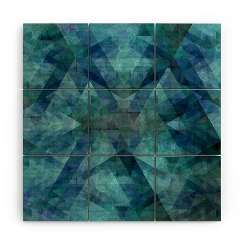 Deniz Ercelebi Blue 2 Wood Wall Mural