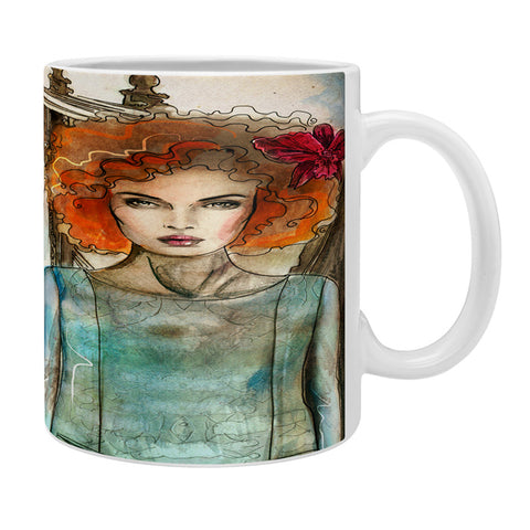 Deniz Ercelebi Bridge Owl Coffee Mug