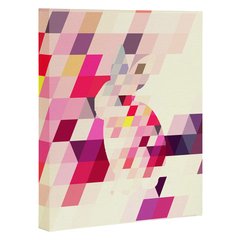 Deniz Ercelebi Bunny Art Canvas