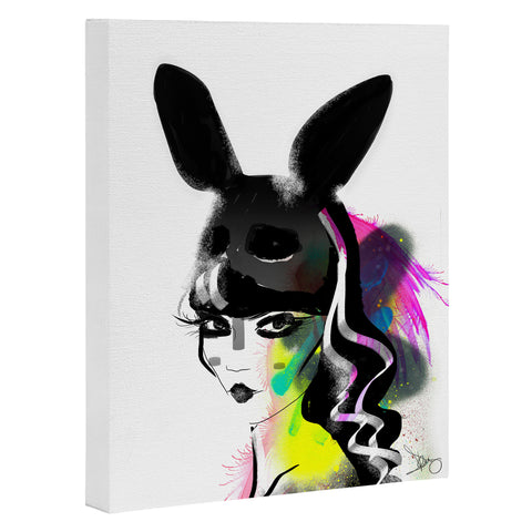 Deniz Ercelebi Bunny gone Art Canvas